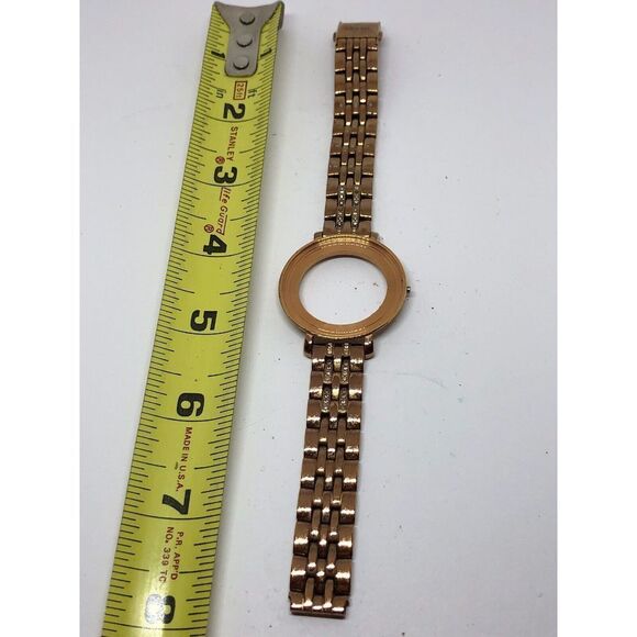 Authentic Fossil Parts Links Band Case Crystal Used 14mm L338 - Picture 1 of 7